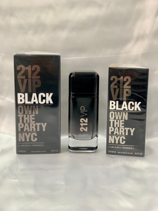 Perfume 212 Vip Black - Carolina Herrera - Image 2