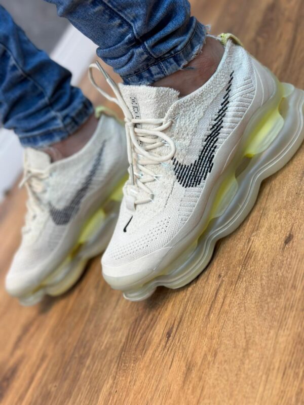 Tênis Nike Air Max Scorpion - Branco e Verde Limão