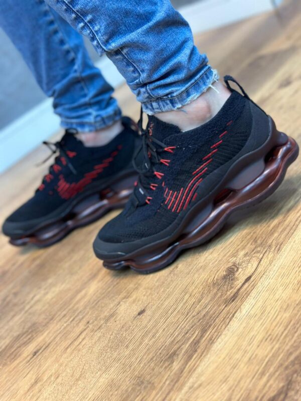 Tênis Nike Air Max Scorpion - Preto e Vermelho 2