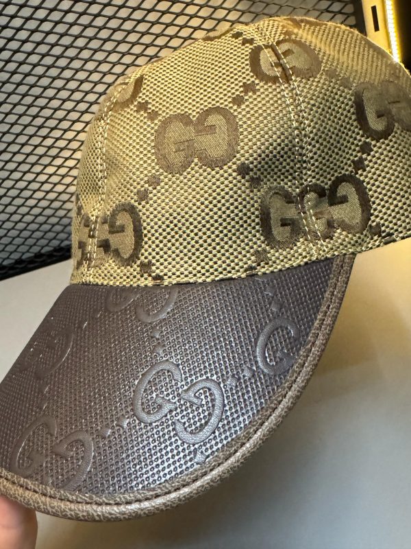 Boné Gucci GG Supreme Canvas e Mesh - Image 2