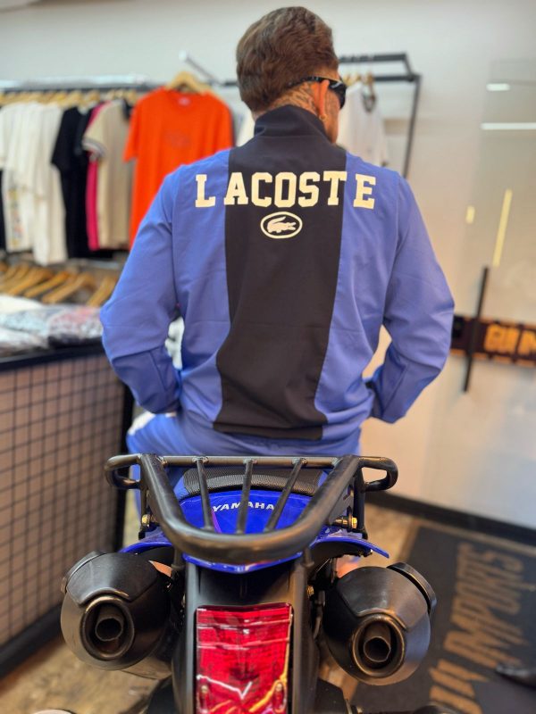 Conjunto Lacoste Táftel Vermelho e Azul - Image 3