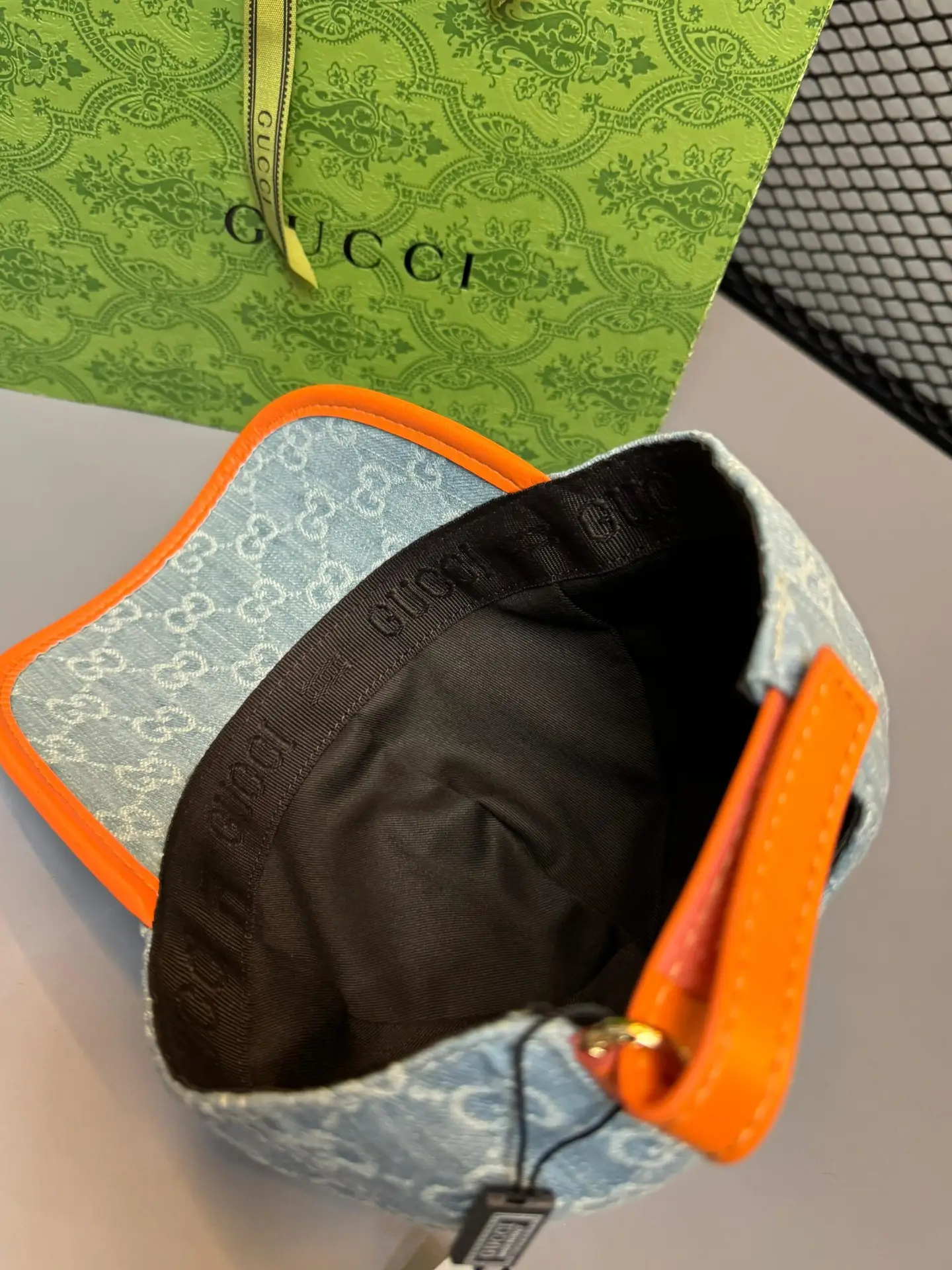 Boné Gucci prêmio - Imagem 2