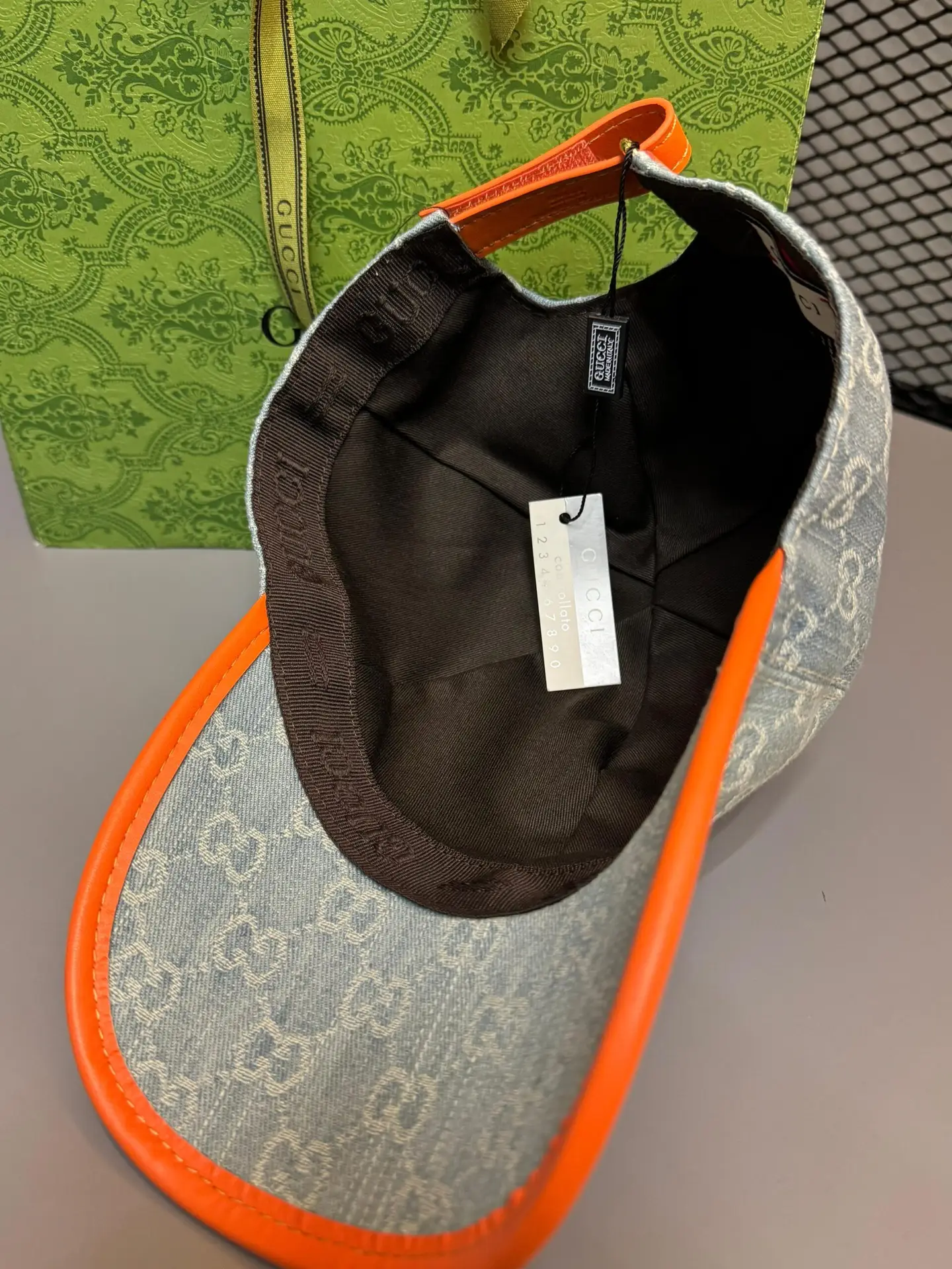 Boné Gucci prêmio - Imagem 5