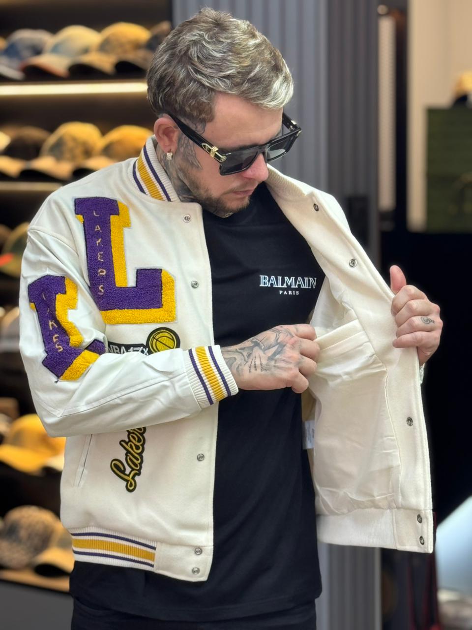 Jaqueta Colegial Lakers - Imagem 6