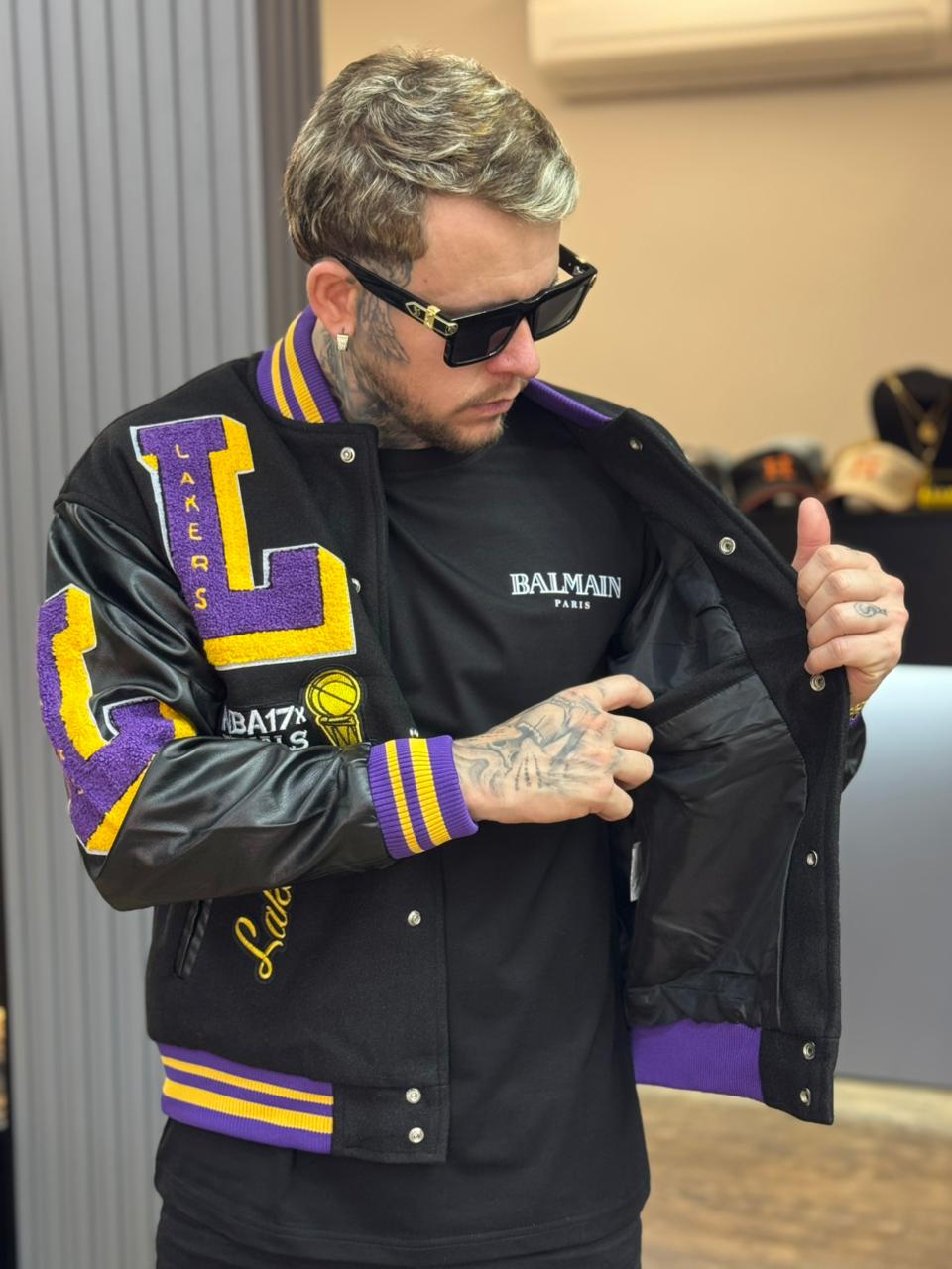 Jaqueta Colegial Lakers - Imagem 12