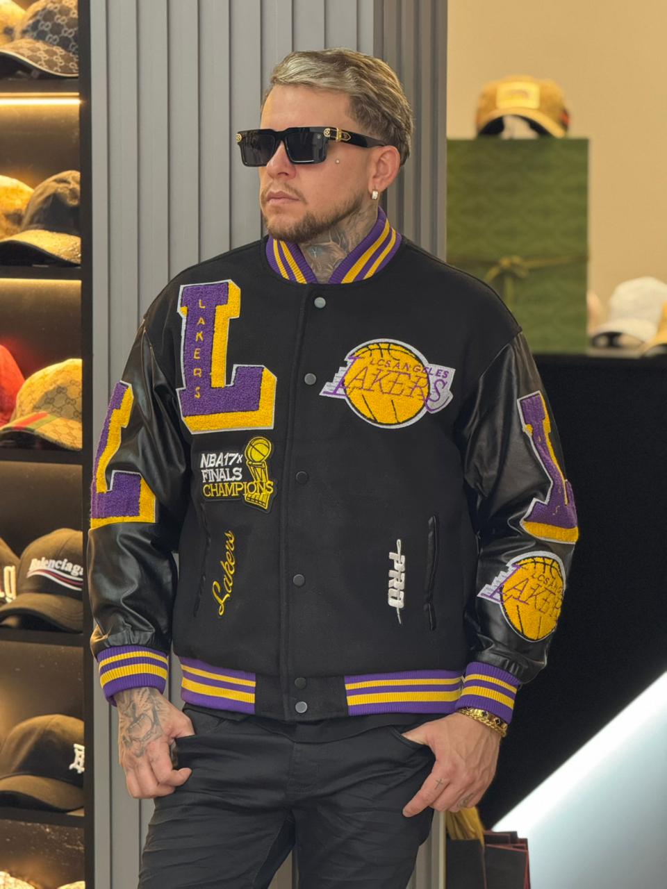 Jaqueta Colegial Lakers - Imagem 13