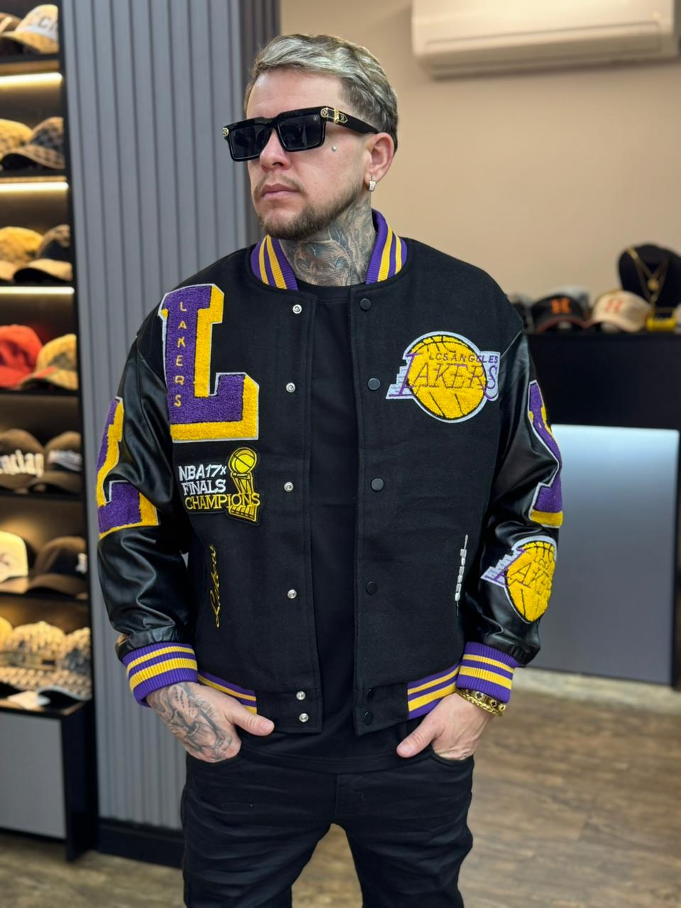 Jaqueta Colegial Lakers - Imagem 11