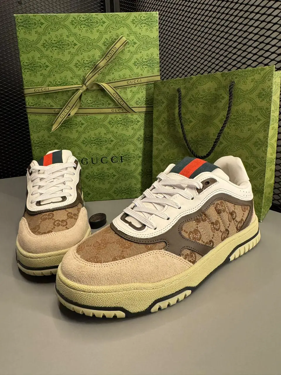 Tênis Gucci GG Web Stripe - Imagem 3