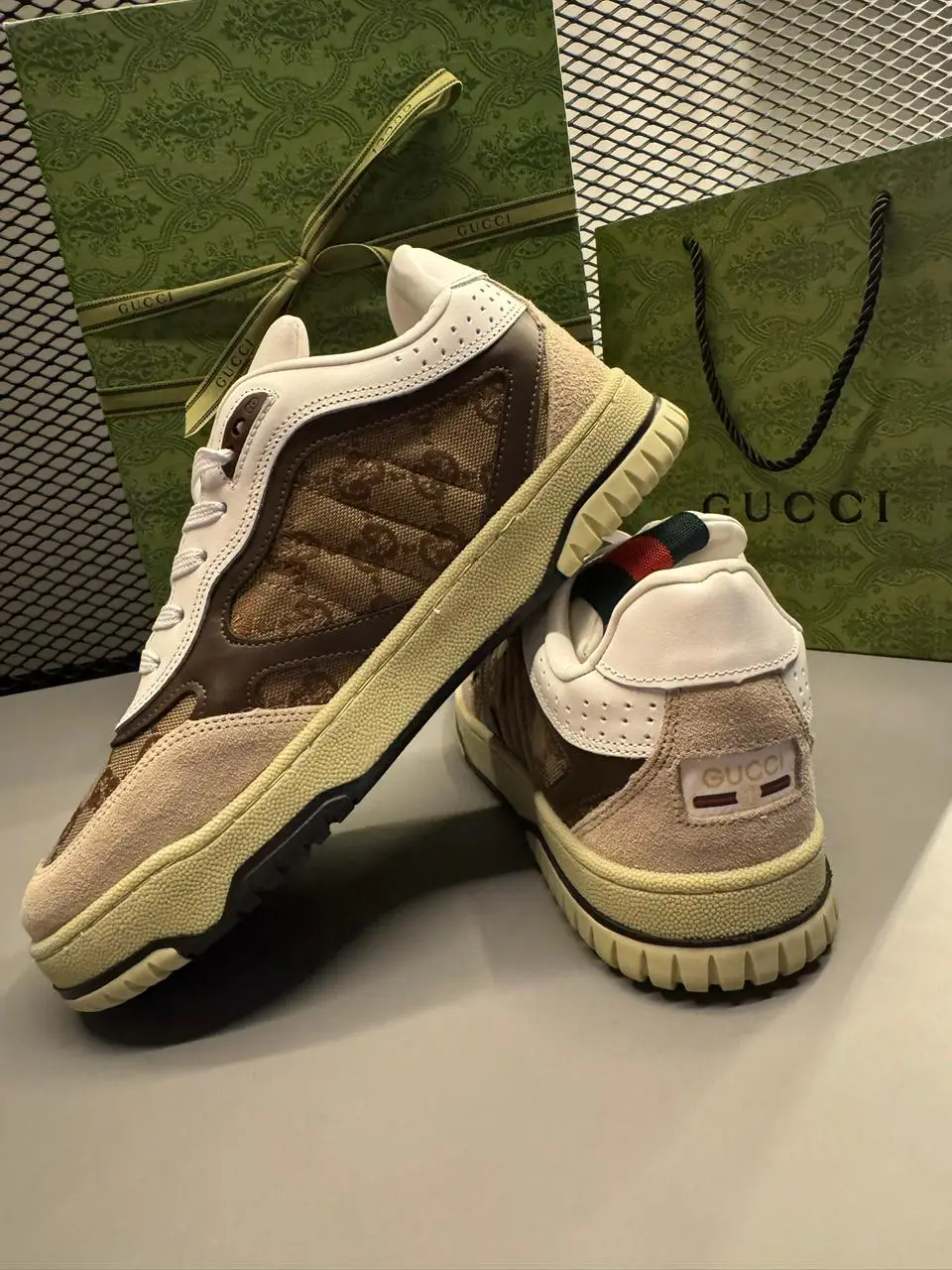 Tênis Gucci GG Web Stripe - Imagem 6