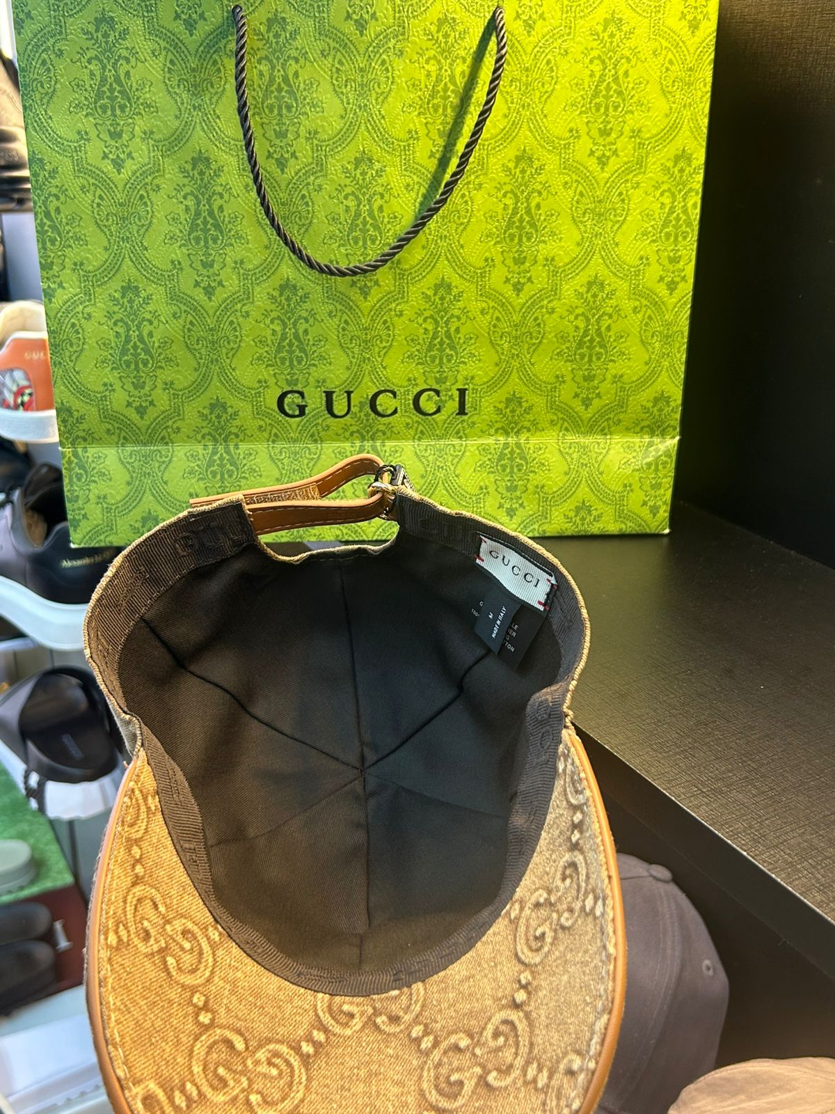 Boné Gucci Jumbo GG Canvas - Imagem 4