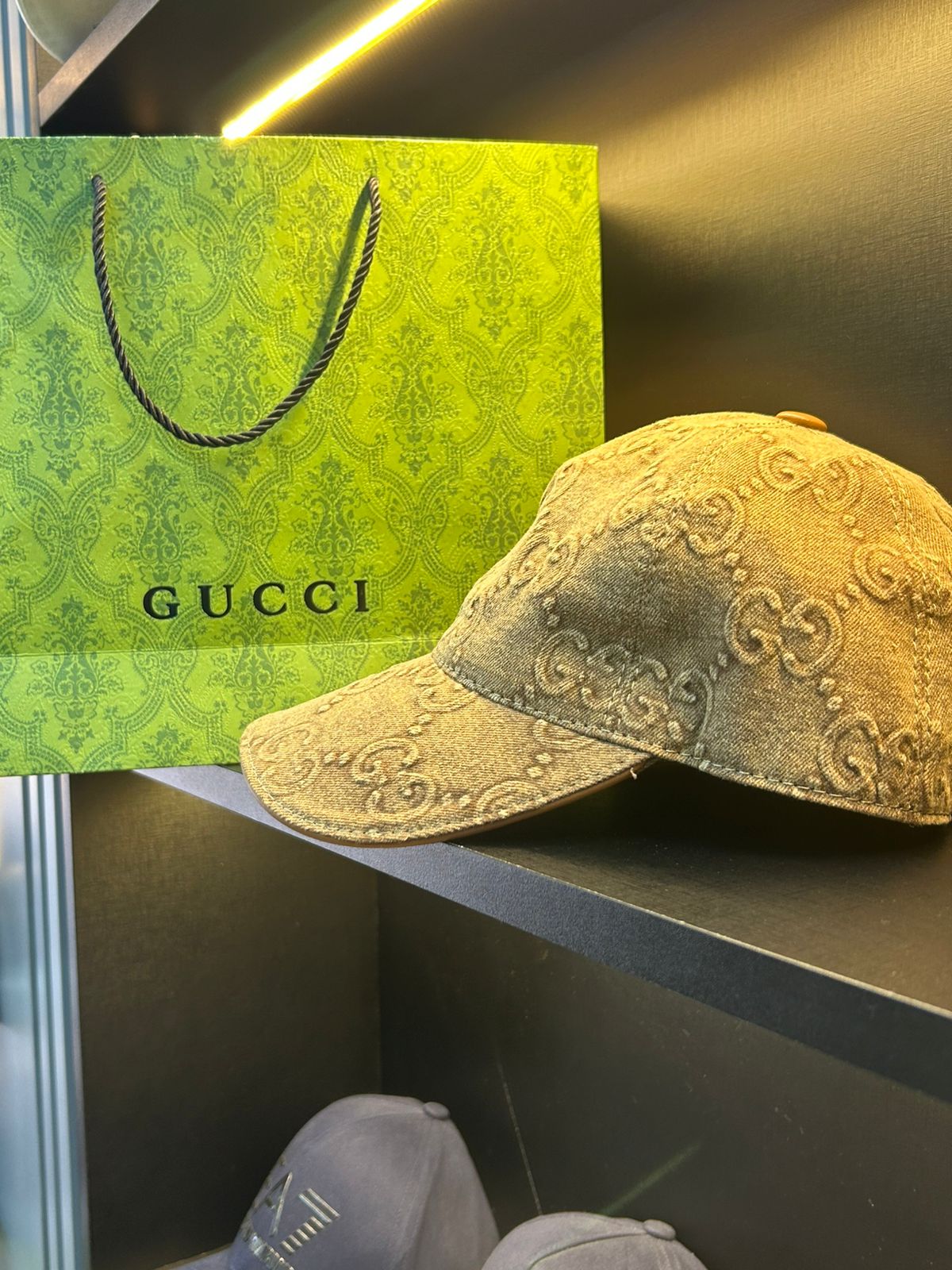 Boné Gucci Jumbo GG Canvas - Imagem 3