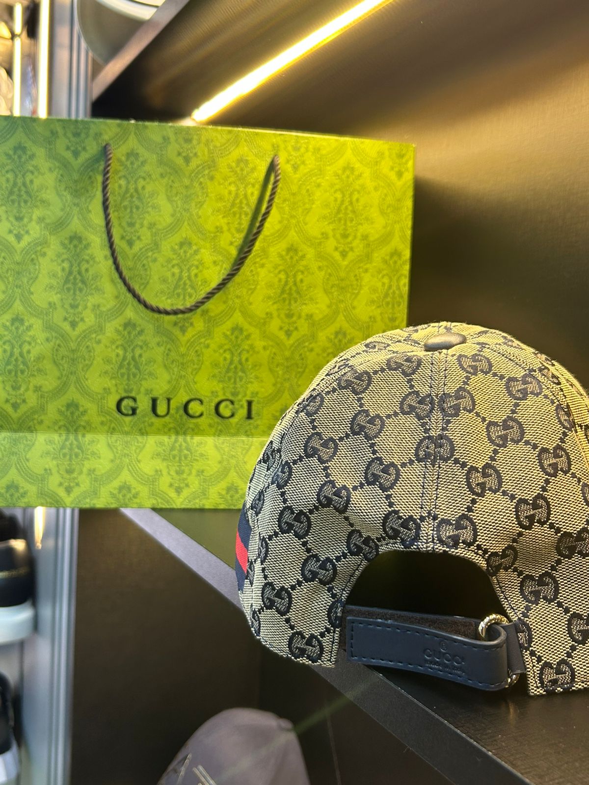 Boné Gucci Original GG Supreme - Imagem 3