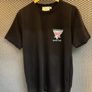 Camiseta Masculina Casablanca Tennis Club Black