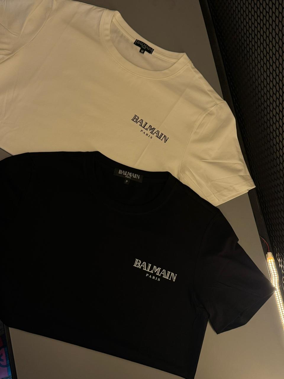 Camiseta Balmain Paris – Classic Logo Edition