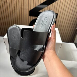 Sandália Hermès Izmir Preto