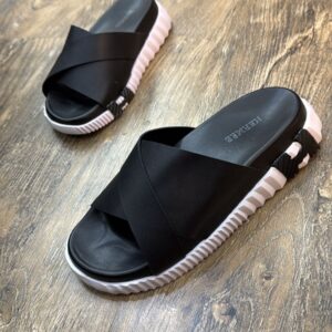 Sandália Hermès Slide Cruzada