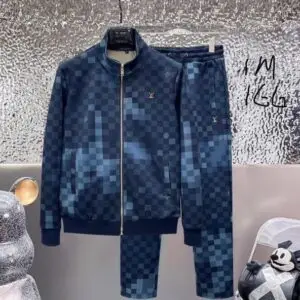 Conjunto de Frio Louis Vuitton - Azul Escuro