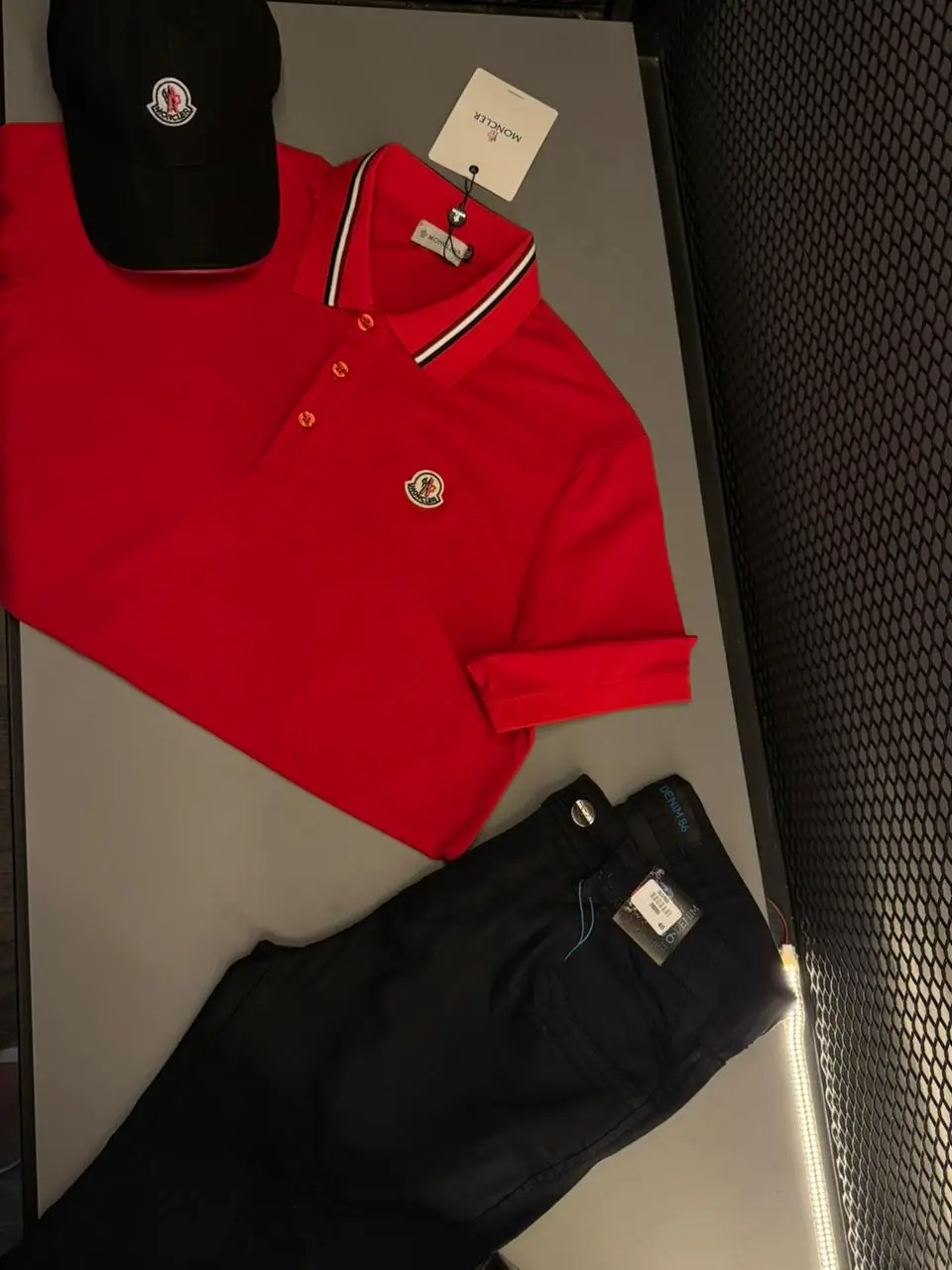 Camisa Polo Moncler Classic Tipped – Edição Premium - Imagem 5