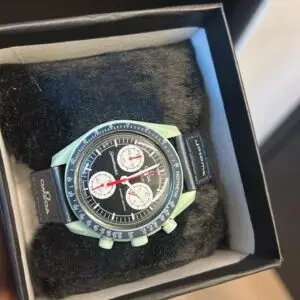 Relógio Cronógrafo MoonSwatch Speedmaster – Edição Especial