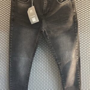 Calça Jeans Skinny Metal Carbono – Cinza Estonado