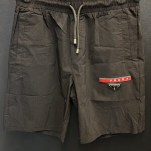Bermuda Casual Prada Premium com Tag Emborrachada