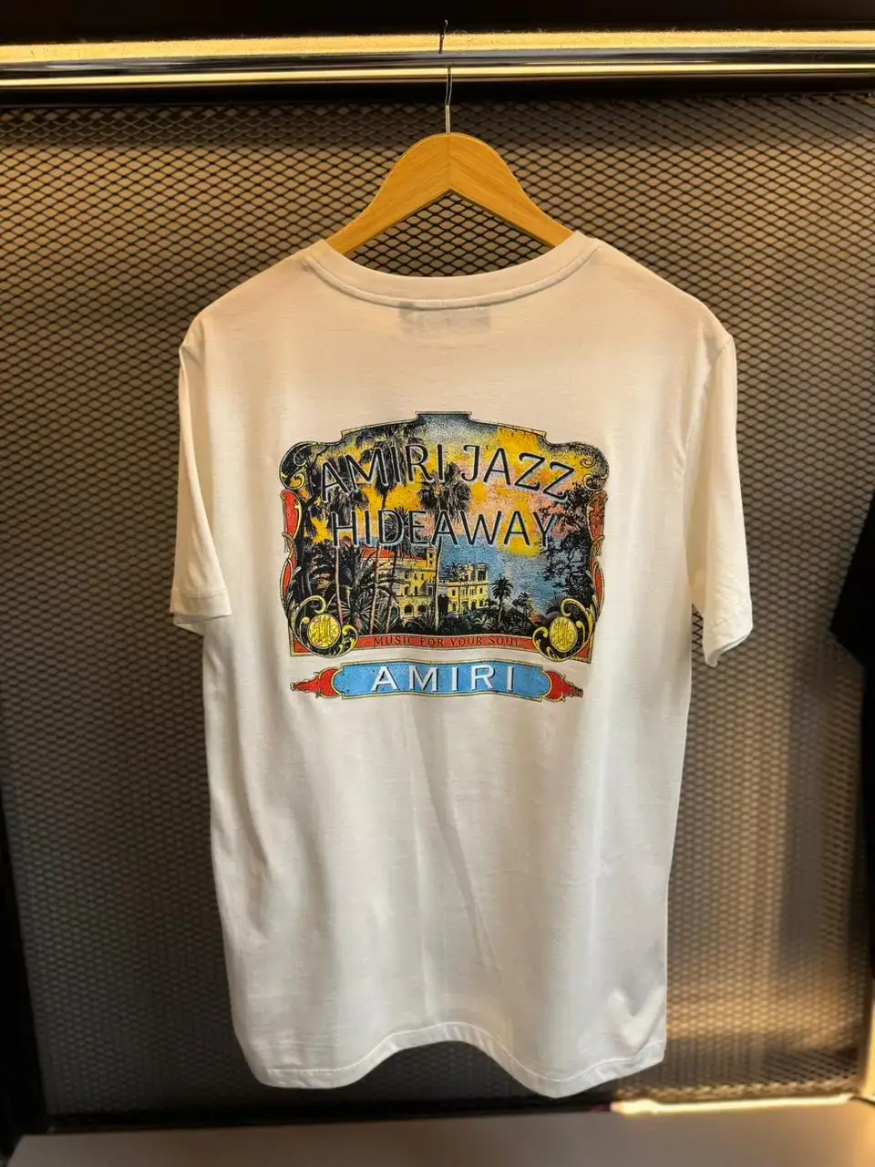 Camiseta Amiri Minimalist MA Logo White - Imagem 2