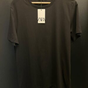 Camiseta Zara Essential Slim Fit – Algodão Premium