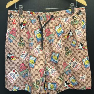 Bermuda Gucci Style Monograma Mickey Mouse Disney