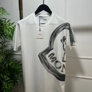 Camiseta Moncler Logo Outline