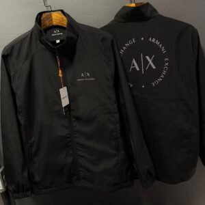 Jaqueta Corta-Vento Armani Exchange A|X Masculina Preta