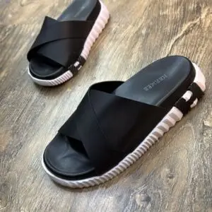 Sandália Hermès Slide Cruzada