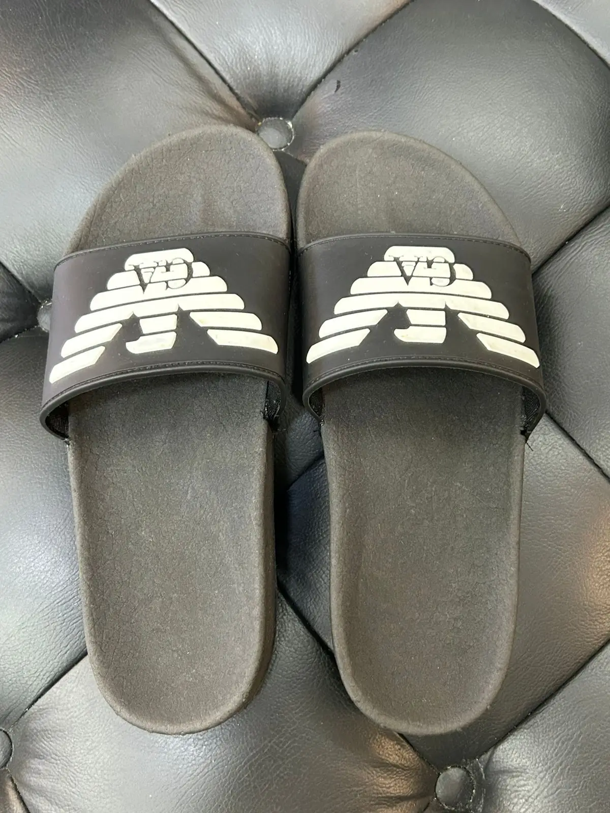 Chinelo Slide Giorgio Armani GA - Imagem 3