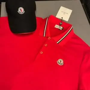 Camisa Polo Moncler Classic Tipped – Edição Premium
