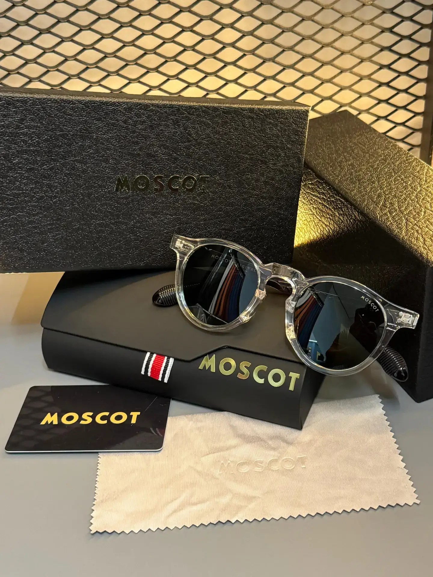 Óculos Moscot Crystal - Imagem 3