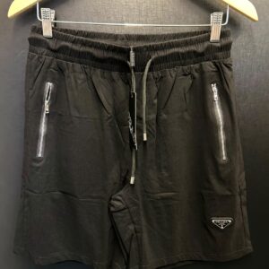 Bermuda Jogger Prada Casual Premium com Bolsos de Zíper