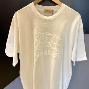 Camiseta Burberry Masculina Premium com Bordado Primal em Relevo