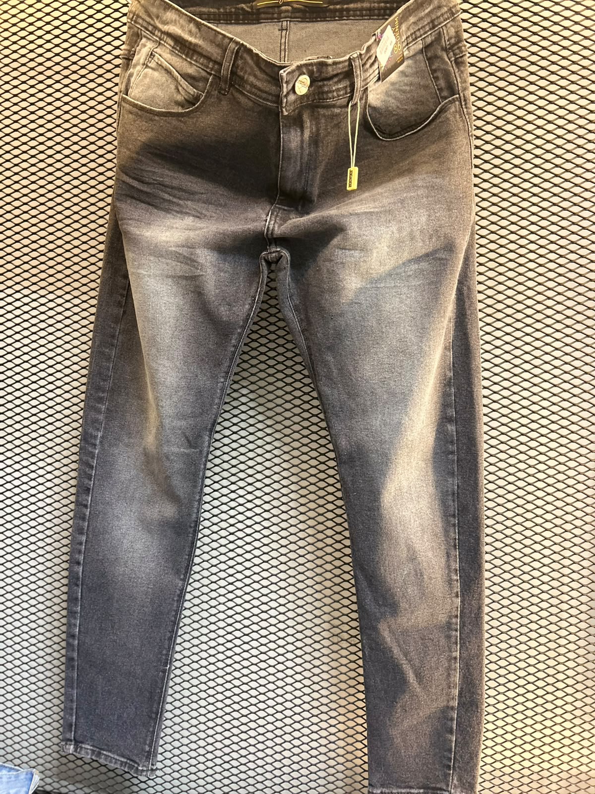 Calça Jeans Masculina Premium Slim Fit Fade Wash Estonada
