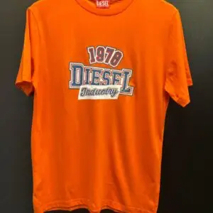 Camiseta Masculina Diesel Industry 1978 – Laranja