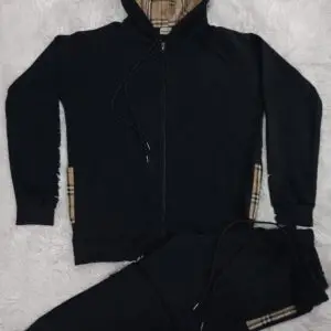 Conjunto Moletom Burberry Casual – Jaqueta e Calça Jogger