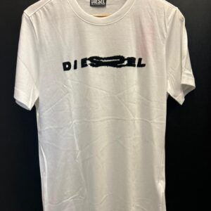 Camiseta Diesel Logo Striped - Estilo Urbano Premium