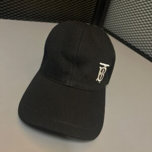 Boné Burberry Monograma TB Preto – Edição Ajustável