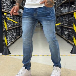 Calça City denim Azul