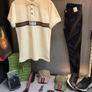 Camisa Polo Masculina Gucci Italy