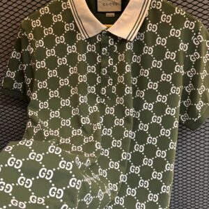 Camisa Polo Gucci Italy Verde