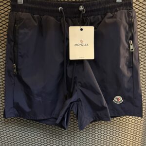 Bermuda Moncler Tactel Azul Marinho